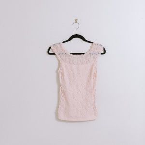 Light Pink Lace Top